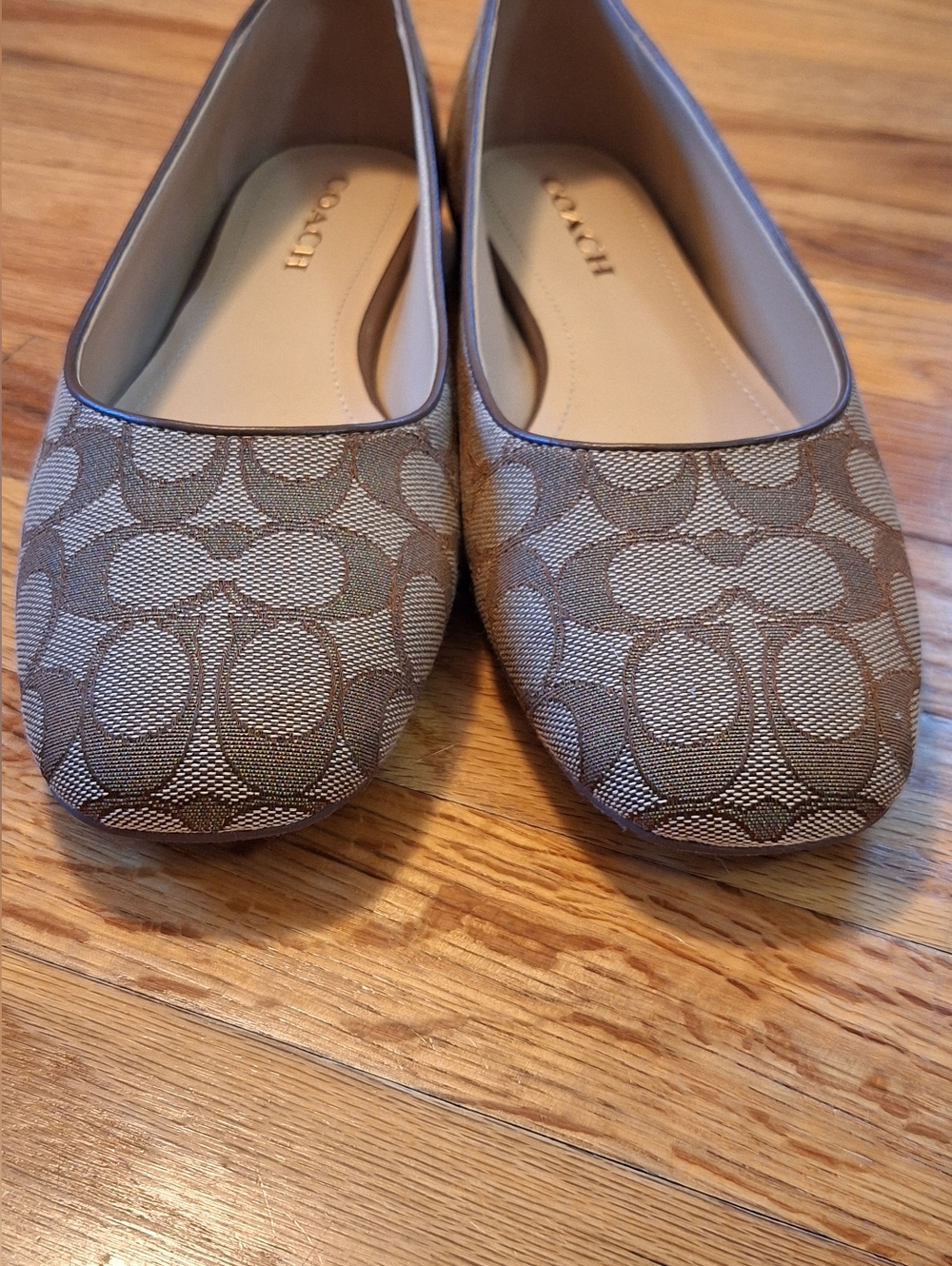 COACH Wendy Ballet Flats Shoes Size 10 New! - Picture 6 of 16